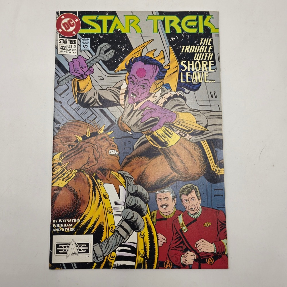 DC Comics Star Trek 42 The Trouble with Shore Leave Scotty McCoy 1993 Sci-Fi Vtg